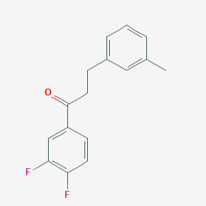 3',4'-Difluoro-3-(3-methylphenyl)propiophenone