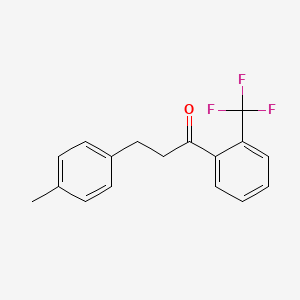 3-(4-Methylphenyl)-2'-trifluoromethylpropiophenone