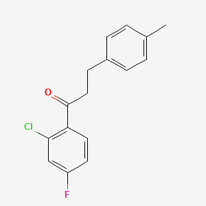 2'-Chloro-4'-fluoro-3-(4-methylphenyl)propiophenone