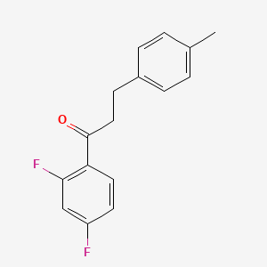 2',4'-Difluoro-3-(4-methylphenyl)propiophenone