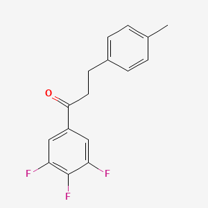 3-(4-Methylphenyl)-3',4',5'-trifluoropropiophenone
