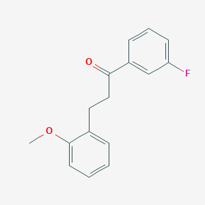 3'-Fluoro-3-(2-methoxyphenyl)propiophenone
