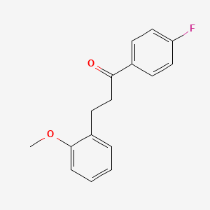 4'-Fluoro-3-(2-methoxyphenyl)propiophenone