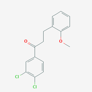 3',4'-Dichloro-3-(2-methoxyphenyl)propiophenone