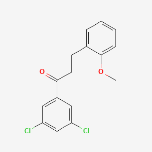 3',5'-Dichloro-3-(2-methoxyphenyl)propiophenone