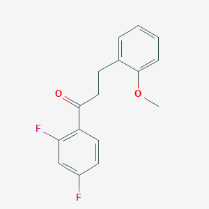 2',4'-Difluoro-3-(2-methoxyphenyl)propiophenone