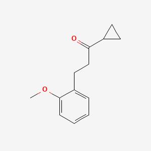 Cyclopropyl 2-(2-methoxyphenyl)ethyl ketone