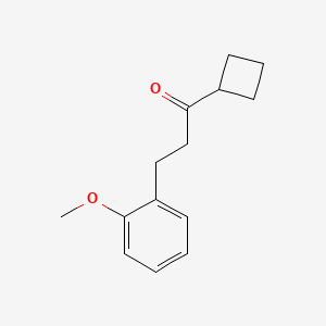 Cyclobutyl 2-(2-methoxyphenyl)ethyl ketone