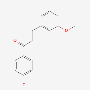 4'-Fluoro-3-(3-methoxyphenyl)propiophenone