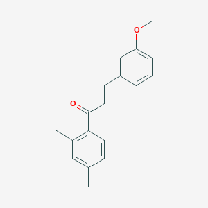 2',4'-Dimethyl-3-(3-methoxyphenyl)propiophenone