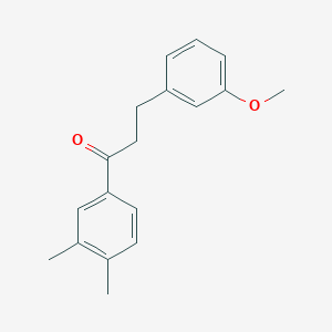 3',4'-Dimethyl-3-(3-methoxyphenyl)propiophenone