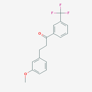 3-(3-Methoxyphenyl)-3'-trifluoromethylpropiophenone