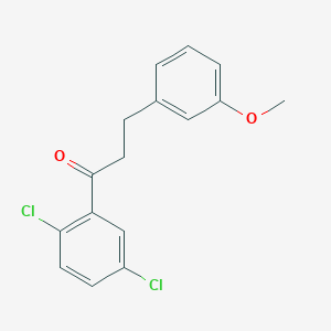 2',5'-Dichloro-3-(3-methoxyphenyl)propiophenone