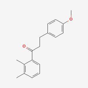 2',3'-Dimethyl-3-(4-methoxyphenyl)propiophenone