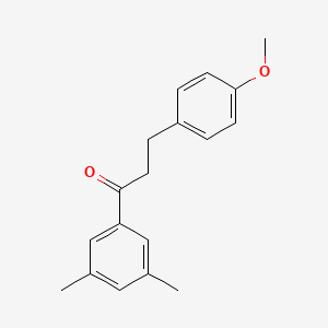 3',5'-Dimethyl-3-(4-methoxyphenyl)propiophenone