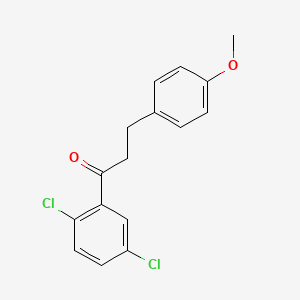 2',5'-Dichloro-3-(4-methoxyphenyl)propiophenone