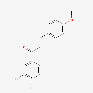 3',4'-Dichloro-3-(4-methoxyphenyl)propiophenone