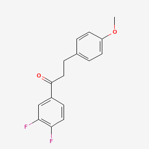 3',4'-Difluoro-3-(4-methoxyphenyl)propiophenone