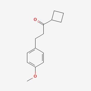 Cyclobutyl 2-(4-methoxyphenyl)ethyl ketone