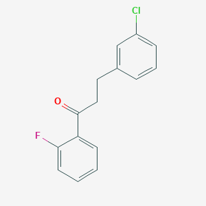 3-(3-Chlorophenyl)-2'-fluoropropiophenone