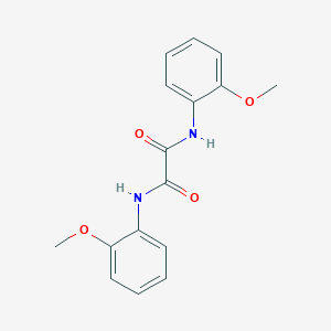 molecular formula C16H16N2O4 B132760 N,N'-bis(2-methoxyphenyl)oxamide CAS No. 21021-99-8