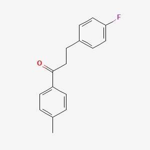 3-(4-Fluorophenyl)-4'-methylpropiophenone