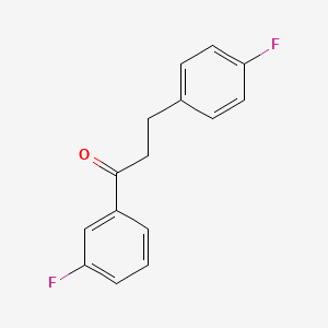 3'-Fluoro-3-(4-fluorophenyl)propiophenone