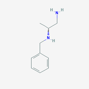 molecular formula C10H16N2 B13277195 [(2R)-1-aminopropan-2-yl](benzyl)amine 