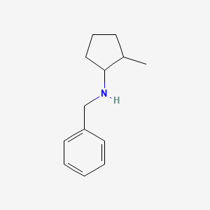 molecular formula C13H19N B13277840 N-Benzyl-2-methylcyclopentan-1-amine 