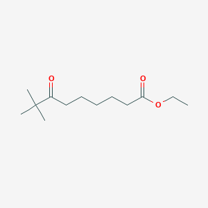molecular formula C13H24O3 B1327832 Ethyl 8,8-dimethyl-7-oxononanoate CAS No. 898776-42-6