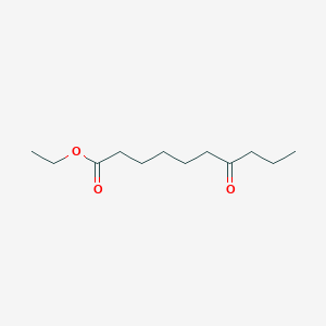 molecular formula C12H22O3 B1327836 Ethyl 7-oxodecanoate CAS No. 73276-75-2