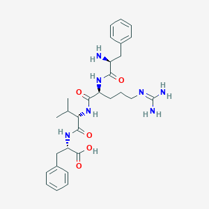 Phenylalanyl-arginyl-valyl-phenylalanine