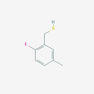 molecular formula C8H9FS B13278515 (2-Fluoro-5-methylphenyl)methanethiol CAS No. 357613-07-1