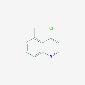 molecular formula C10H8ClN B132788 4-氯-5-甲基喹啉 CAS No. 143946-48-9