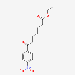 Ethyl 7-(4-nitrophenyl)-7-oxoheptanoate