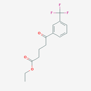 Ethyl 5-oxo-5-(3-trifluoromethylphenyl)valerate