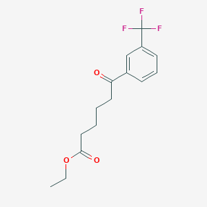 Ethyl 6-oxo-6-(3-trifluoromethylphenyl)hexanoate