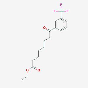 Ethyl 8-oxo-8-(3-trifluoromethylphenyl)octanoate
