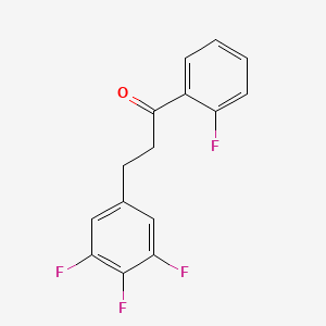 2'-Fluoro-3-(3,4,5-trifluorophenyl)propiophenone