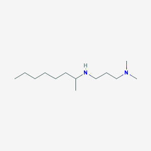 molecular formula C13H30N2 B13279710 [3-(Dimethylamino)propyl](octan-2-yl)amine 
