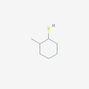 molecular formula C7H14S B13280169 2-Methylcyclohexanethiol CAS No. 99419-74-6