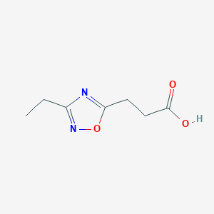 3-(3-Ethyl-1,2,4-oxadiazol-5-yl)propanoic acid
