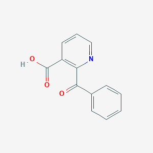 molecular formula C13H9NO3 B132802 2-Benzoylnicotinic acid CAS No. 147779-25-7
