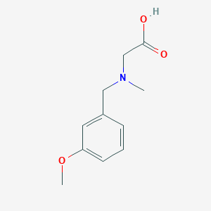 [(3-Methoxy-benzyl)-methyl-amino]-acetic acid