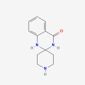 molecular formula C12H15N3O B1328028 1'H-Spiro[piperidine-4,2'-quinazolin]-4'(3'H)-one CAS No. 202826-52-6