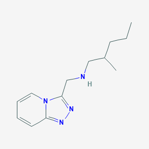 molecular formula C13H20N4 B13280997 (2-Methylpentyl)({[1,2,4]triazolo[4,3-a]pyridin-3-ylmethyl})amine 