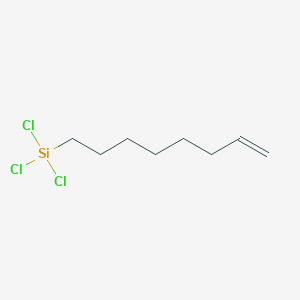 molecular formula C8H15Cl3Si B132810 7-Octenyltrichlorosilane CAS No. 153447-97-3