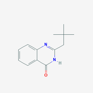 molecular formula C13H16N2O B13281399 2-Neopentylquinazolin-4(1h)-one 