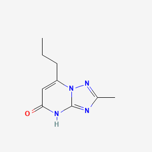 molecular formula C9H12N4O B13281685 2-methyl-7-propyl-4H,5H-[1,2,4]triazolo[1,5-a]pyrimidin-5-one 