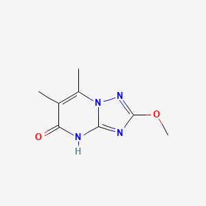 molecular formula C8H10N4O2 B13282164 2-methoxy-6,7-dimethyl-4H,5H-[1,2,4]triazolo[1,5-a]pyrimidin-5-one 